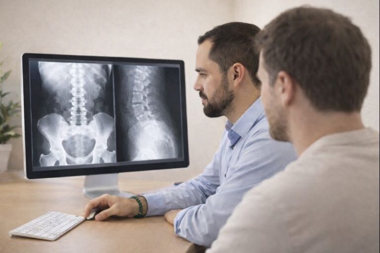 Quiropráctica chiropractic examination for sciatica